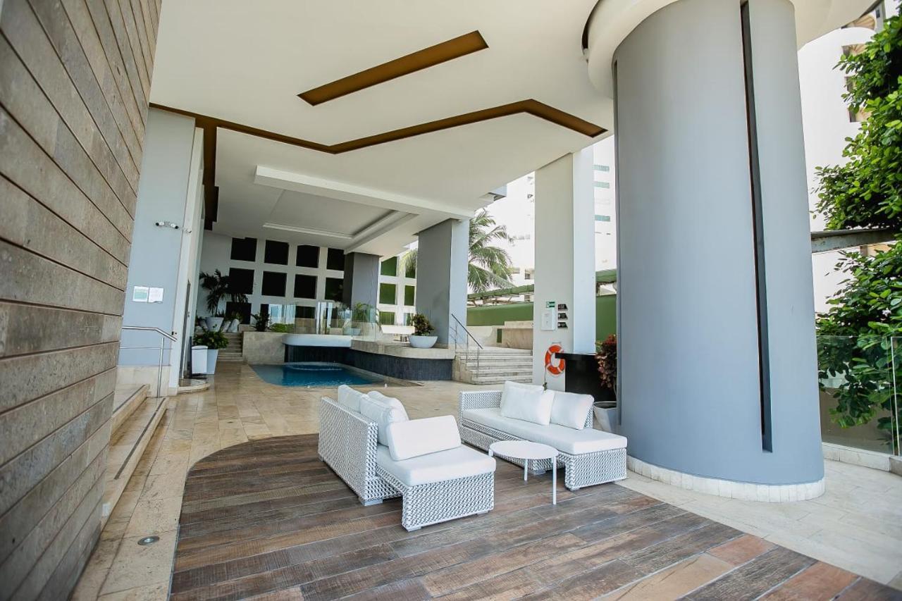 Apartamento En Edificio Murano Elite Frente A Las Playas De Bocagrande Картахена Экстерьер фото
