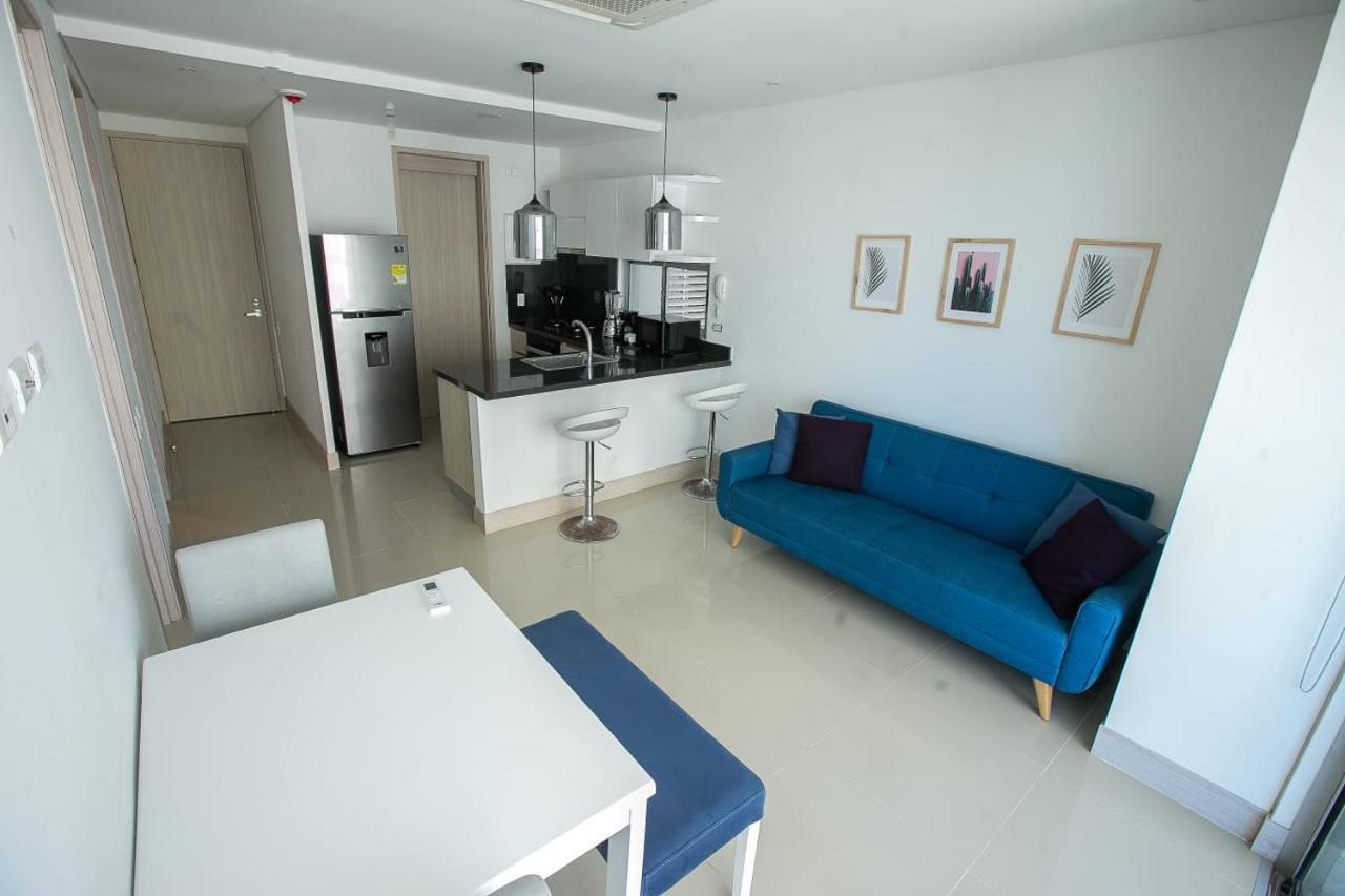 Apartamento En Edificio Murano Elite Frente A Las Playas De Bocagrande Картахена Экстерьер фото