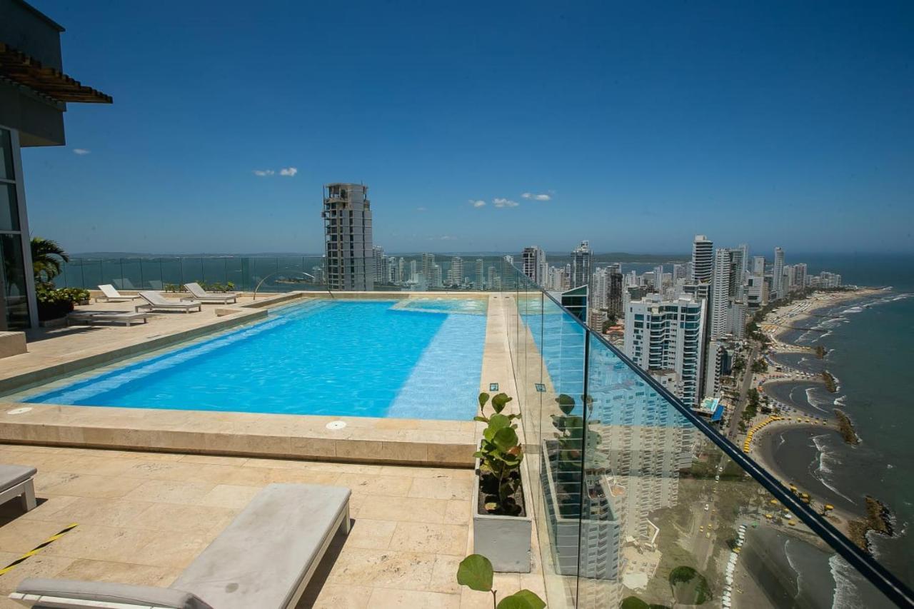 Apartamento En Edificio Murano Elite Frente A Las Playas De Bocagrande Картахена Экстерьер фото