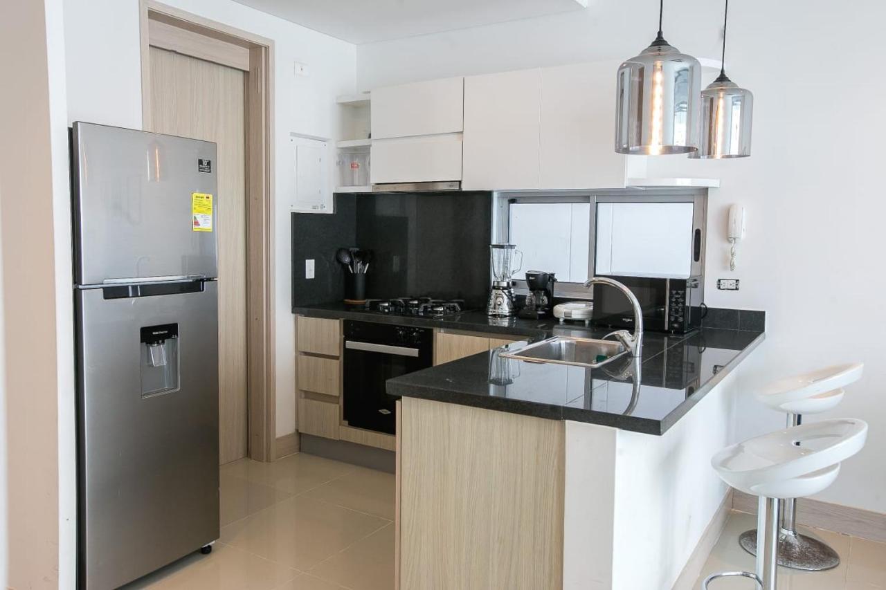 Apartamento En Edificio Murano Elite Frente A Las Playas De Bocagrande Картахена Экстерьер фото